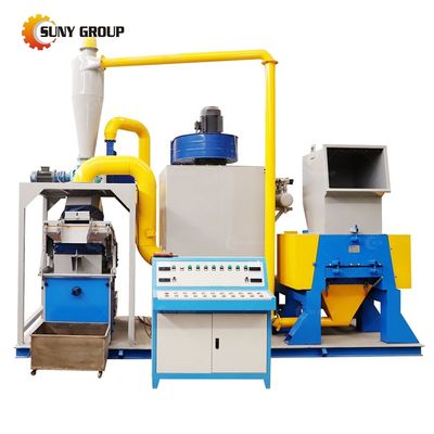 Kabelrecycling Produktionslinie Schrott Kupferkabel Granulat Separator Maschine Granulator