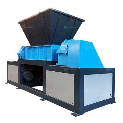 PLC-gesteuerte Doppelwellen-Schredder für das Papier-Plastik-Recycling aus Holzkarton