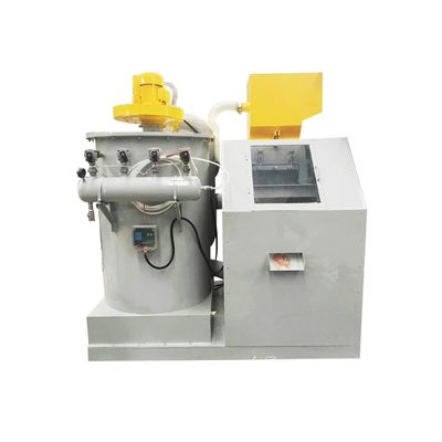 Endprodukt Kupfer- und Kunststoffgranulate aus der Kupferdrahtrecyclingmaschine