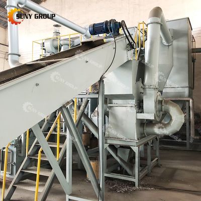 25 kW automatische Lithiumbatterie-Recyclingmaschine zur Trennung und Zerkleinerung von Lösungen