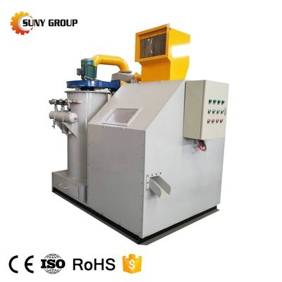 Endprodukt Kupfer- und Kunststoffgranulate aus der Kupferdrahtrecyclingmaschine