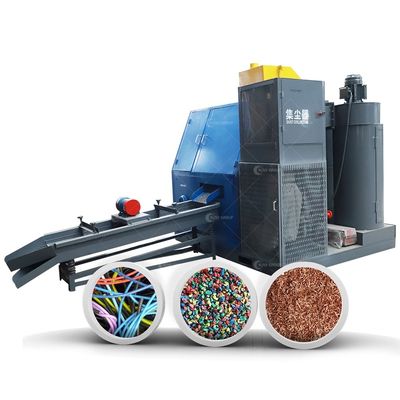 2000 kg Schrottkabel Abfalldraht Granulator Recycling Maschine Mini-Größe für die Herstellung