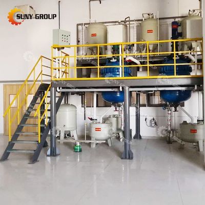 Umweltschonende Abfälle von Mobiltelefonen Gold Silber Chemie-Recycling-Anlage