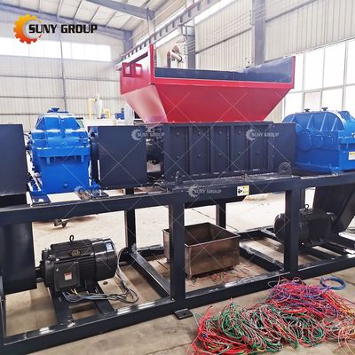 15000W Industrie-Metallbrenner Abfall-Plastik-Holzpaletten-Schredder-Maschine mit Spannung