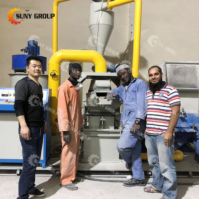 Professionelle Kabeldrahtgranulationsmaschine für das Recycling von Kunststoff und Kupfer aus Trockenbau