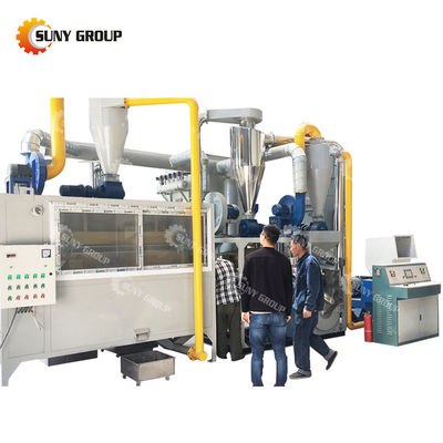 Vollautomatische Lebensmittelverpackungsbeutel-Recyclingmaschine für Aluminium-Kunststoff-Trennanlage