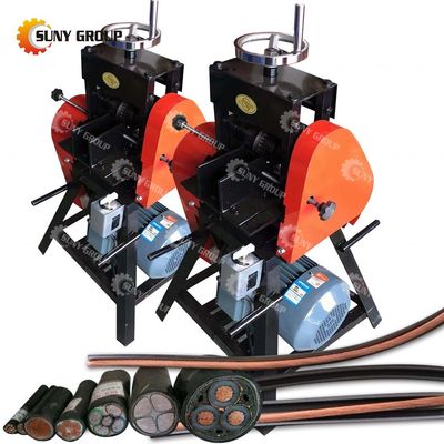 Kupferdrahtstripper-Recyclingmaschine trennt Kupfer von Gummi-/Kunststoffgehäusen