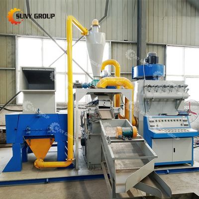 CE zugelassene Maschine zum Recycling von Kupferdrahtschrott / Maschine zur Herstellung von elektrischem Draht und Kabel