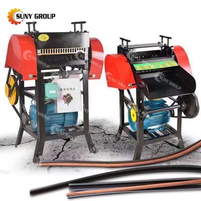 Kupferdrahtstripper-Recyclingmaschine trennt Kupfer von Gummi-/Kunststoffgehäusen