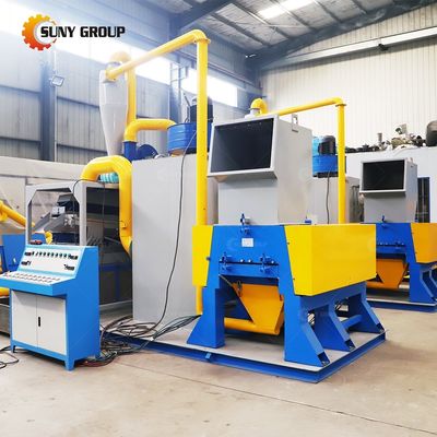 95kW Kupferdrahtbrüchmaschine und Plastikseparator für eine hohe Produktivitätsrecycling