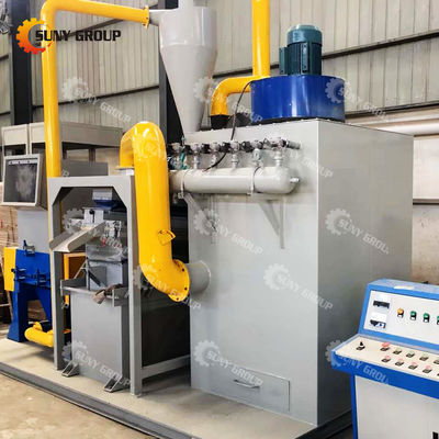 Professionelle Kabeldrahtgranulationsmaschine für das Recycling von Kunststoff und Kupfer aus Trockenbau