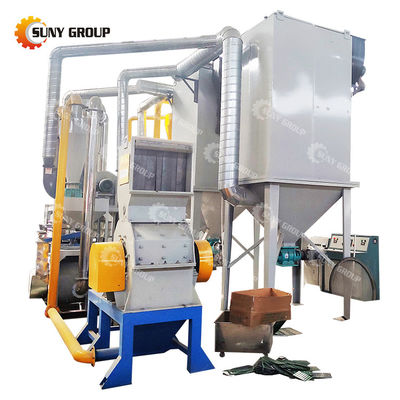 IC Chip CPU RAM Druckplatte Metall Kupfer-Recycling-Maschine mit hoher Trennrate