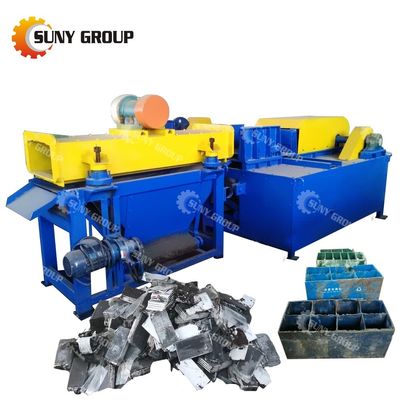 Abfallblei-Säure-Batteriedämmmaschine für alle Arten von Batterien 200-3000KG/h