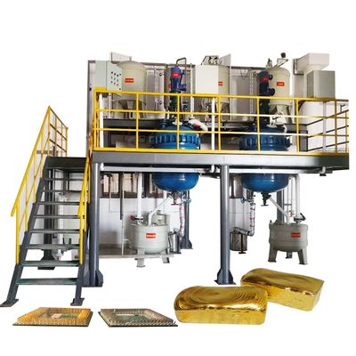 Edelmetallgewinnungsanlage Kupfergräber-Recyclingmaschine Goldraffinerie