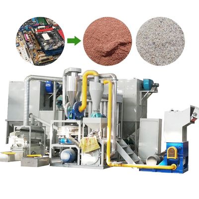 Luftstrom-Separator Raffination Kupfer Gold Recovery Scarp PCB Recycling-Maschine mit Best