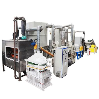 Oberfläche der PCB-Board-Separation Recycling-Maschine Endprodukte Kupfer und Harz Pulver