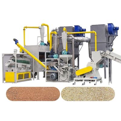 Maschine zum Recyceln von Schaltplatten aus Rohstoffen mit Video-Ausgangsprüfung