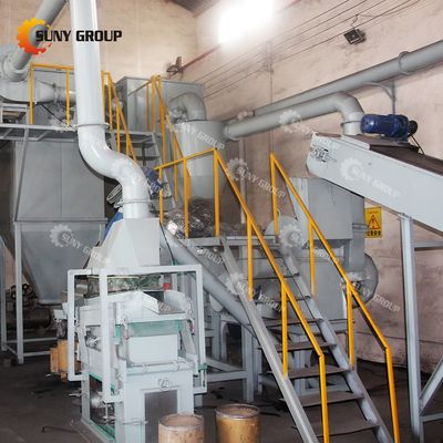 Fortgeschrittene Zyklonstaubsammler Mobiltelefon und Lithiumbatterie-Recyclingmaschine für Autos