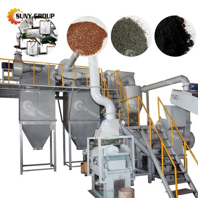 Steuerung durch PLC-PC-Touchscreen Elektrofahrzeug Lithiumbatterie-Recyclingmaschine