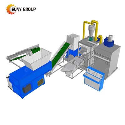 Kabelrecycling Produktionslinie Schrott Kupferkabel Granulat Separator Maschine Granulator