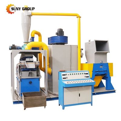 Kabelrecycling Produktionslinie Schrott Kupferkabel Granulat Separator Maschine Granulator