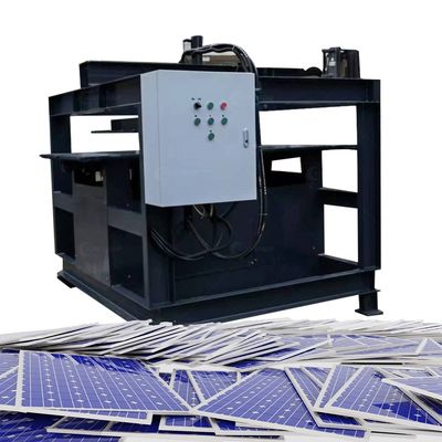 Herstellungsbetrieb Sonnenkollektoren Aluminiumrahmen entfernen Maschine Gesamtgröße 1,9mx1,7mx1,7m