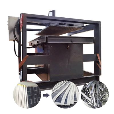 Herstellungsbetrieb Sonnenkollektoren Aluminiumrahmen entfernen Maschine Gesamtgröße 1,9mx1,7mx1,7m