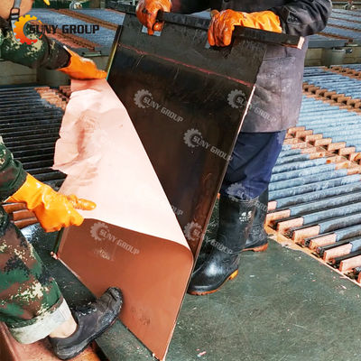 Produkt Kupferelektrolyseanlage zur Herstellung von Kupferkathoden aus Kupfermetallpulver