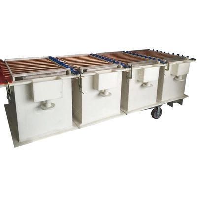 2000 kg Goldkathode Kupferrückgewinnungs-Produktionslinie mit Video-Ausgangs-Inspektion