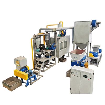 Recycling von medizinischen Blasen mit 55 kW vollautomatischer Aluminiumplastiktrennungsanlage