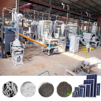 Kosten Effizienz Solarzellen-Zellplatten-Recyclinganlage für gebrauchte Photovoltaik-Platten