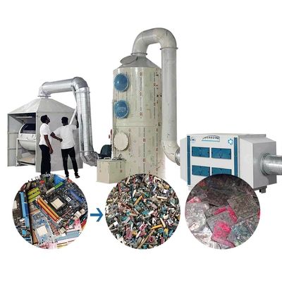 Spezialisierte Computerplattenabbau-Maschine für die Vorbehandlung von Schrottplatten