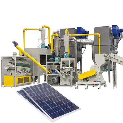 Video Ausgang-Inspektion zur Verfügung gestellt Green Genergy Solar Panel Recycling Plant