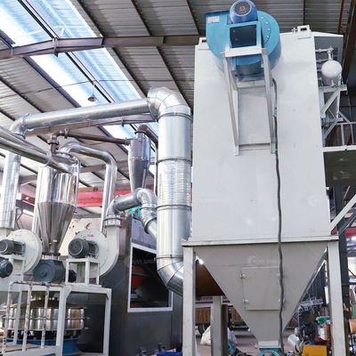 Spannung 220/380V SPS Kernkomponenten Aluminium-PVC-Sonderrecyclinganlage 300 kg/h
