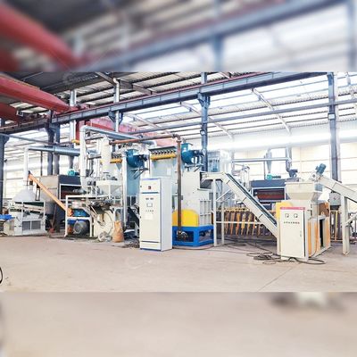 Ausrüstung zur Wiederverwertung von Solarzellen mit hoher Kapazität von 200 bis 1000 kg/h für Vollzell-Monozellen