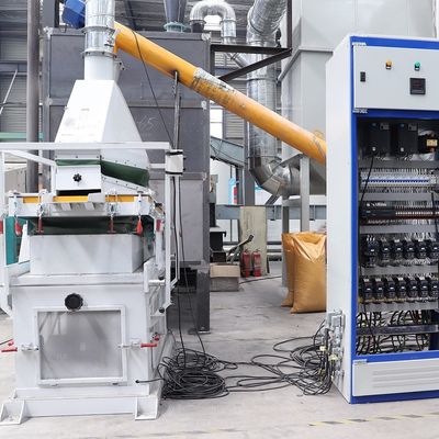 Ausrüstung zur Wiederverwertung von Solarzellen mit hoher Kapazität von 200 bis 1000 kg/h für Vollzell-Monozellen