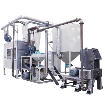 2500 kg schwere medizinische Schrottblasen-Recycling-Maschine zur Trennung von Aluminium-Plastik