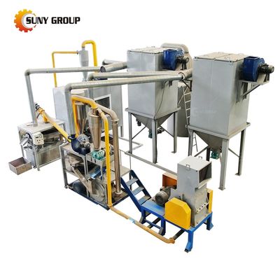 Individuelle 55 kW Leistung PCB-Recycling-Anlage für in Schrott-Schaltplatte Brechen