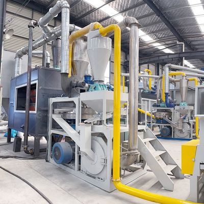 PLC-gesteuerte Aluminiumfolie-Recyclinganlage Aluminium-Kunststoff-Separator-Maschine
