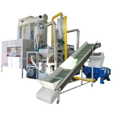 PLC-gesteuerte Aluminiumfolie-Recyclinganlage Aluminium-Kunststoff-Separator-Maschine