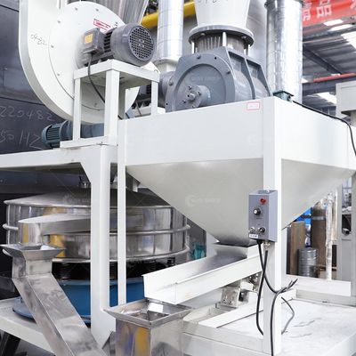 Produktionslinie für das Recycling qualifizierter Aluminiumplastikfolien 85 kW Gewicht 5,8 t