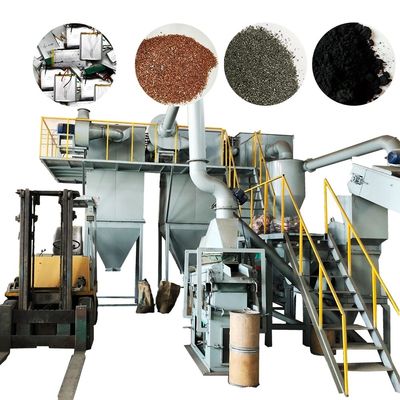 25 Tonnen/h Lithium-Batterie-Recycling-Produktionslinie E Abfall-Recycling-Maschine für Ihre
