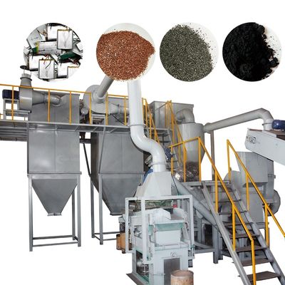 25 Tonnen/h Lithium-Batterie-Recycling-Produktionslinie E Abfall-Recycling-Maschine für Ihre