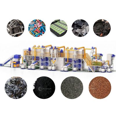 Einfache Bedienung Abfall-Lithium-Batterie-Recycling-Maschine für Computer-Handys-Batterie