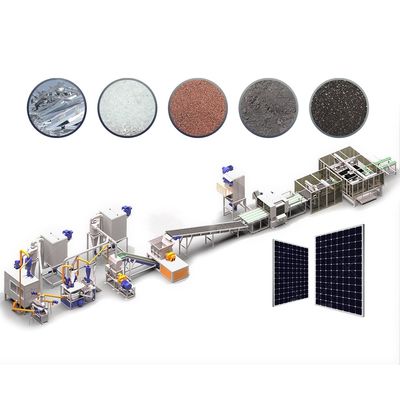 200-1000 kg/h Kapazität Mono-Solarzellen-Recyclingmaschine für PV-Module im Jahr 2024