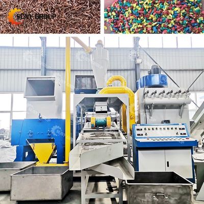Abfall Kupfer elektrischer Draht Schredder Schrottkabel Recyclingmaschine überlegene Technologie
