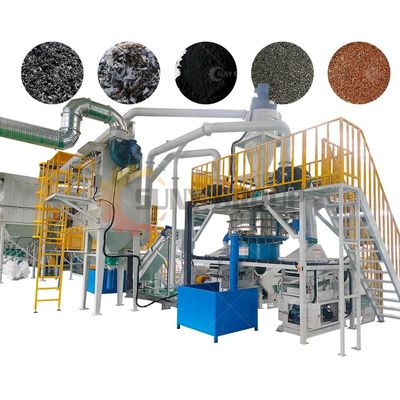 mobile Lithium-Batterierecyclingmaschine für Motorenkernbauteile in geringer Größe