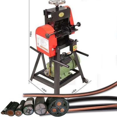 Elektrische Kabel-Recyclingmaschine mit 4,5 kW Leistung