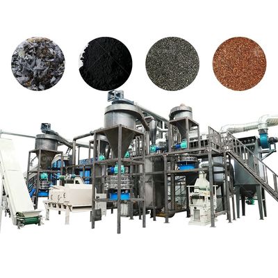 200-1000 kg/h Lithiumbatterie-Recyclingmaschine für die Kathodenpulver-Produktionslinie