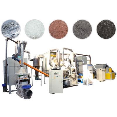 200-1000 kg/h Kapazität Kartonmaterialien Solarzellen Recyclinggeräte für das Recycling